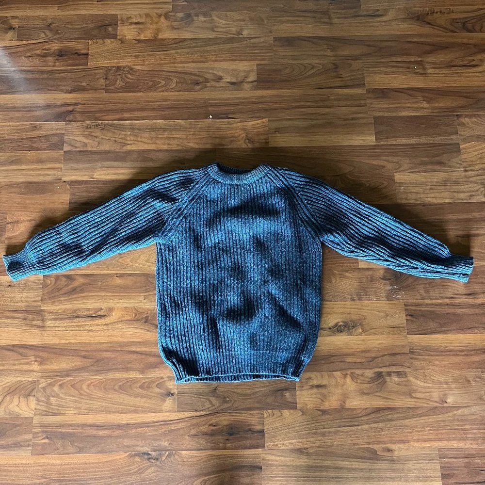 Blue Wool Sweater